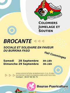 Photo de la bourse puericulture Brocante Sociale et Humanitaire