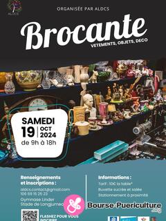 Photo de la bourse puericulture Brocante solidaire