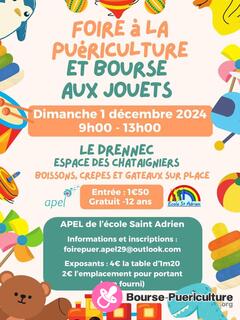 Photo de la bourse puericulture Foire à la puériculture et bourse aux jouets