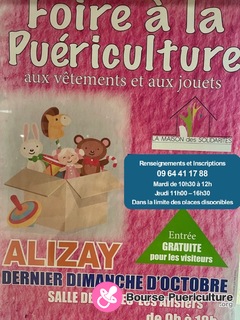 Photo de la bourse puericulture Foire à la puériculture et aux jouets