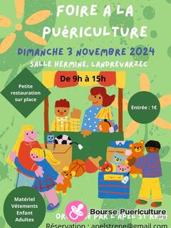 Photo de la bourse puericulture Foire à la puériculture et aux jouets