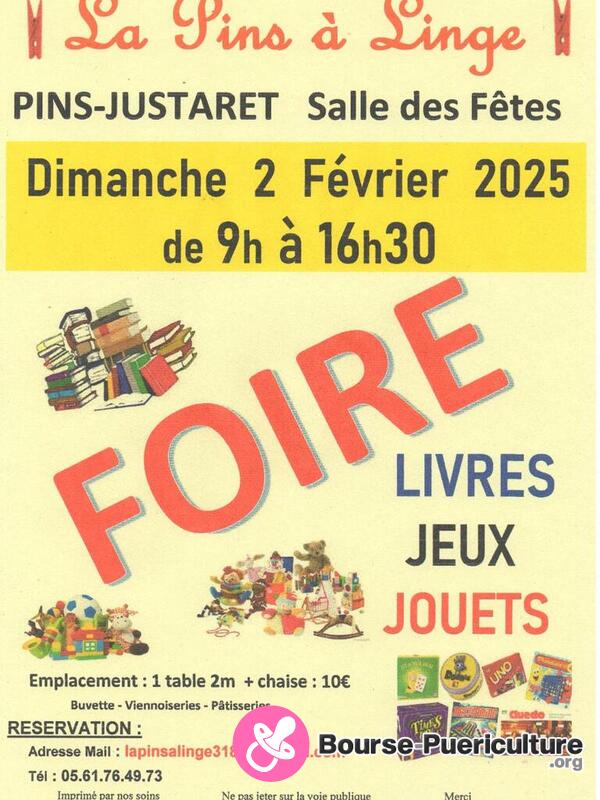 FOIRE aux Livres, Jeux et Jouets