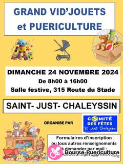 Photo de la bourse puericulture Grand vid'jouets et puériculture