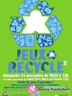 Photo de la bourse puericulture Jeux-Recycle