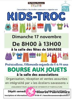 Photo de la bourse puericulture Kids troc et bourse aux jouets