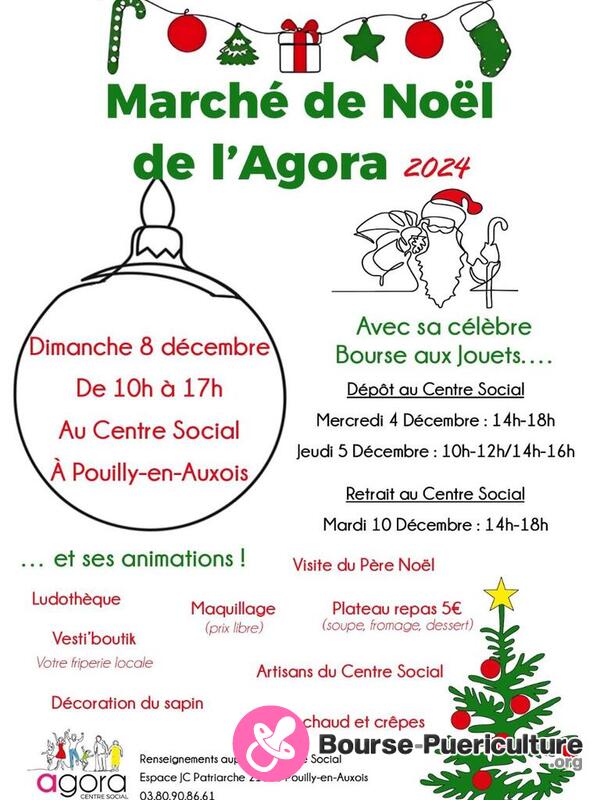 Marché de Noël et Bourse aux jouets de l'Agora