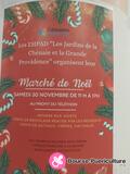 Marche de Noël dans un ehpad , bourse aux jouets telethon