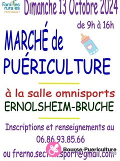 Photo de la bourse puericulture Marché de puériculture