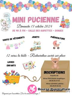 Photo de la bourse puericulture Mini pucienne