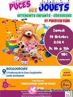 Photo de la bourse puericulture Puces aux jouets, vêtements Enfants, grossesse Puériculture