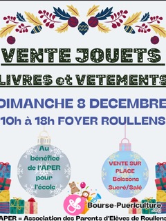 Photo de la bourse puericulture Vente de jouets, livres et vêtements pour enfants