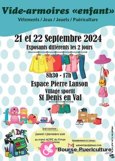 Photo de la bourse puericulture Vide-armoires enfant ADPE