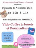 Vide Coffre à jouets et puériculture