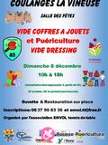 Vide coffres à jouets, puériculture et dressing.