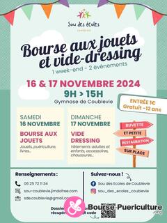 Photo de la bourse puericulture Vide dressing