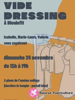 Photo de la bourse puericulture Vide dressing