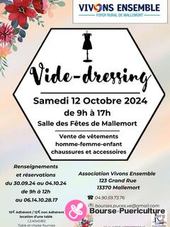 Photo de la bourse puericulture Vide-dressing