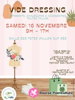 Photo de la bourse puericulture Vide dressing