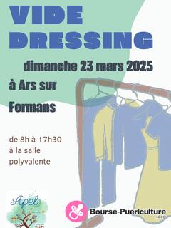 Photo de la bourse puericulture Vide dressing d'Ars sur Formans