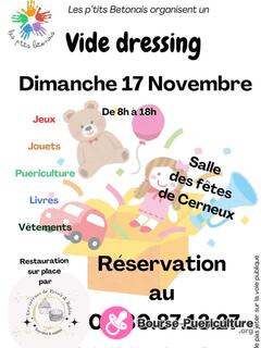 Photo de la bourse puericulture Vide dressing bourse au jouet