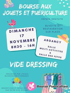 Photo de la bourse puericulture Vide dressing, bourse aux jouets et puériculture