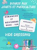 Photo Vide dressing, bourse aux jouets et puériculture à Argancy