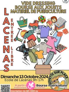 Photo de la bourse puericulture Vide dressing bourse aux jouets materiel de puericulture