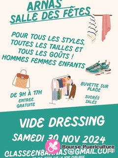 Photo de la bourse puericulture Vide dressing bourse aux vêtements