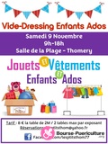 Vide Dressing des enfants et ados