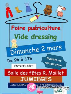 Photo de la bourse puericulture Vide dressing et foire puériculture