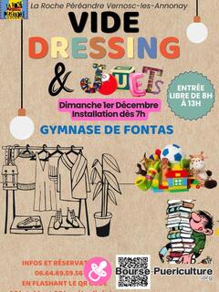 Vide dressing et jouets