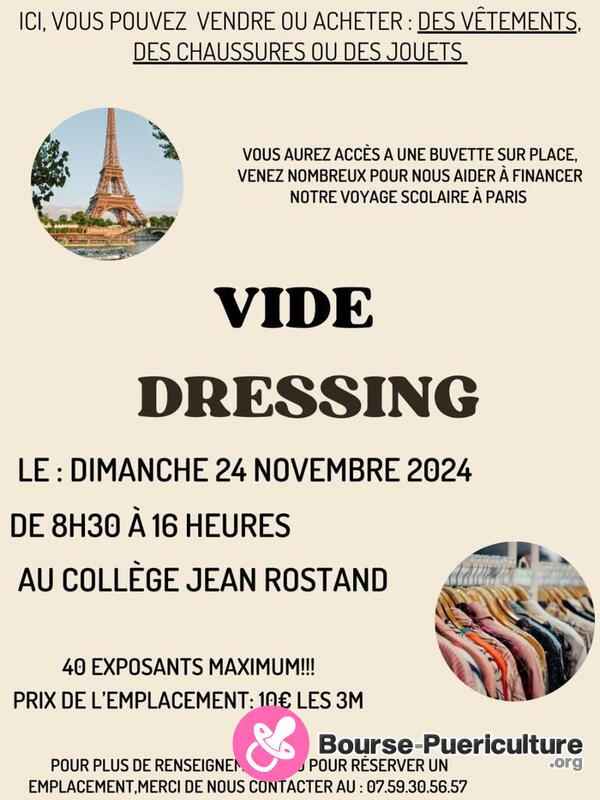 Vide dressing et vide coffre à jouets