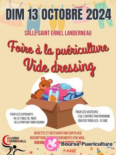 Photo de la bourse puericulture Vide dressing-Foire Puericulture