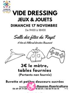 Photo de la bourse puericulture Vide dressing, jeux et jouets