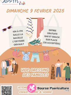 Photo de la bourse puericulture Vide dressing de l'APPM