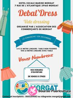 Photo de la bourse puericulture Vide dressing de l'association des commerçants de Morgat