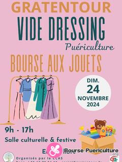 Photo de la bourse puericulture Vide dressing - Puériculture - Bourse aux jouets