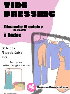 Photo de la bourse puericulture Vide dressing des Ruthenoises