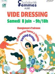 Vide dressing Solidarité Femmes Aube