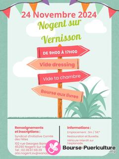 Photo de la bourse puericulture Vide dressing Vide ta Chambre Bourse aux livres