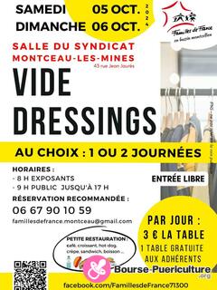 Photo de la bourse puericulture Vide-dressings