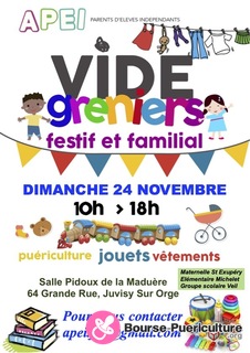 Photo de la bourse puericulture Vide-Grenier