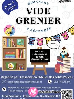 Photo de la bourse puericulture Vide-Grenier L'Atelier des Petits Pouces