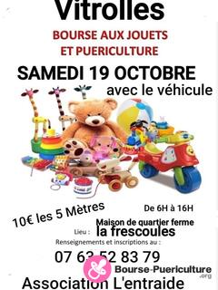 Photo de la bourse puericulture Vide grenier bourse aux jouets