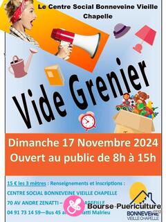 Photo de la bourse puericulture Vide Grenier - Bourse aux jouets Centre social Bonneveine