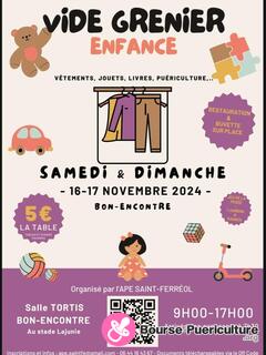 Photo de la bourse puericulture Vide grenier enfance