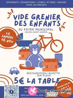 Photo de la bourse puericulture Vide grenier des enfants