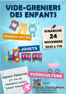 Photo de la bourse puericulture Vide-grenier des enfants