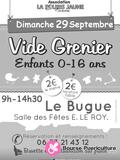 Vide grenier enfants et puériculture