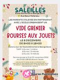 Vide grenier et bourse aux jouets à l’école de Saleilles.